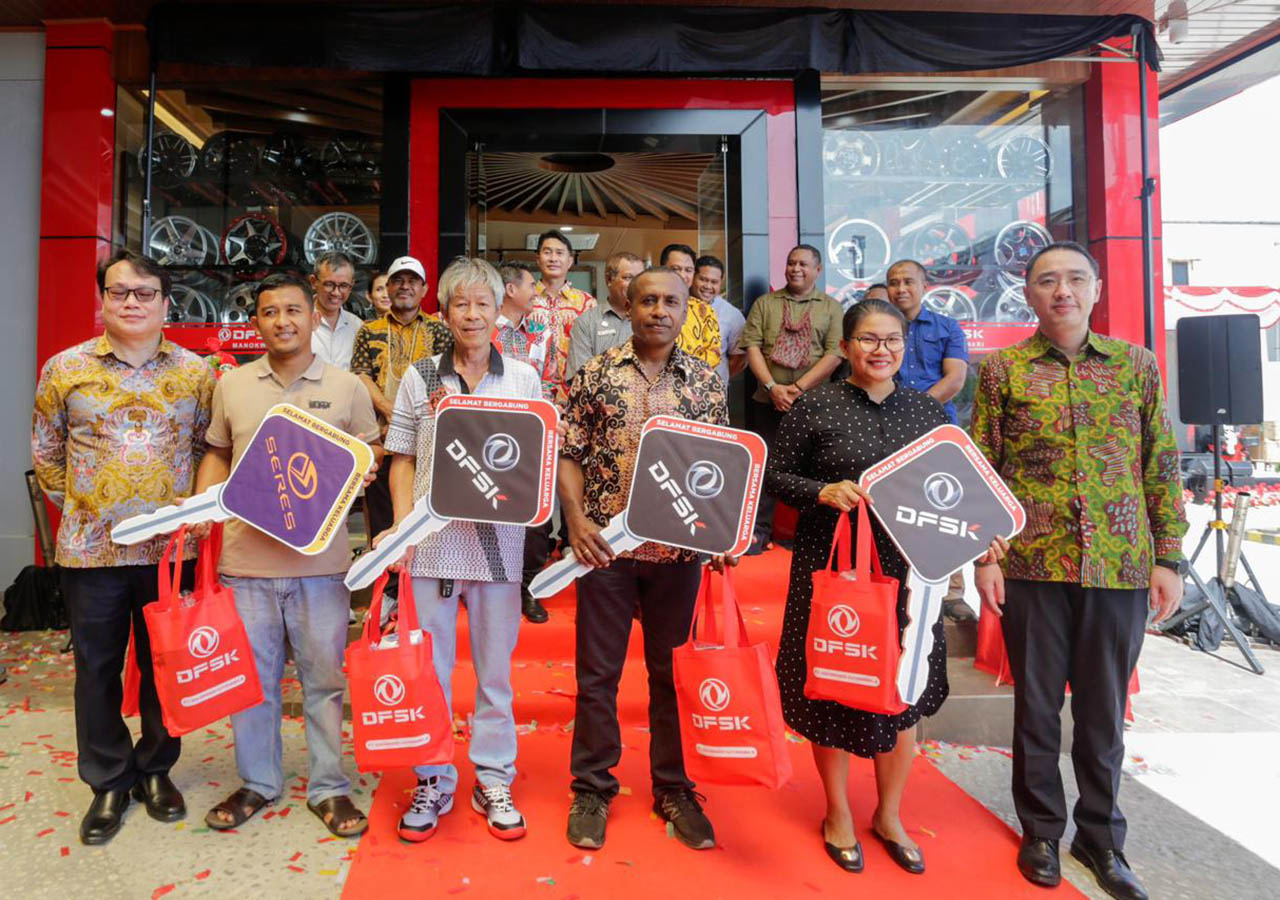 DFSK Perluas Jaringan Dealer dengan Buka Tiga Outlet Baru di Manokwari, Batam, dan Depok